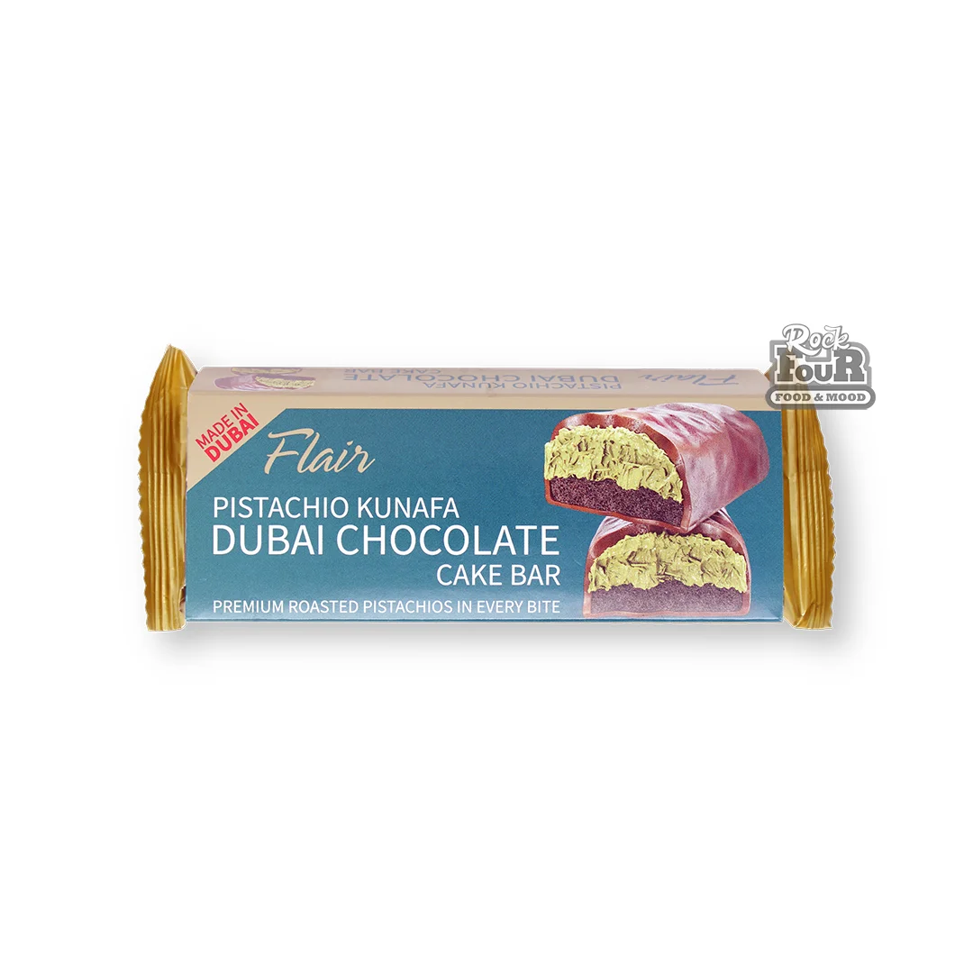 Chocolate bar "Flair Dubai" with pistachio and kunafa filling 55g